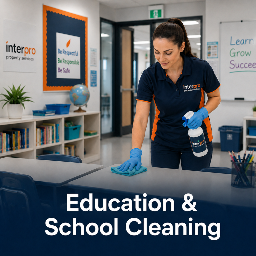 Staff-Cleaning Education Areas